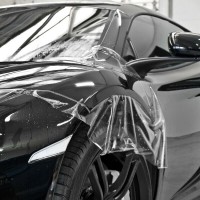 Anti-Scratch Auto Repair Transparent Ppf Car Paint Protection TPU Film Black Color